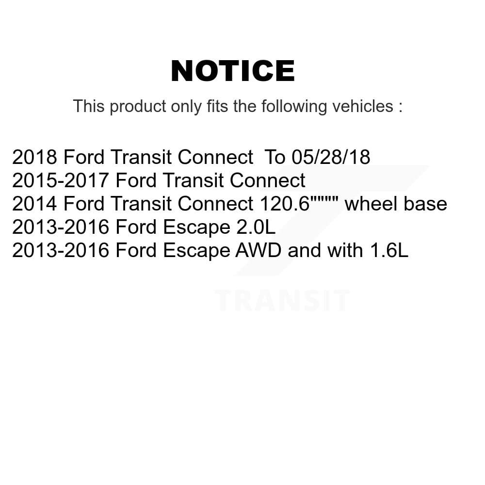 Transit Auto - KDA-100952 - Front and Rear Disc Brake Kits image 19
