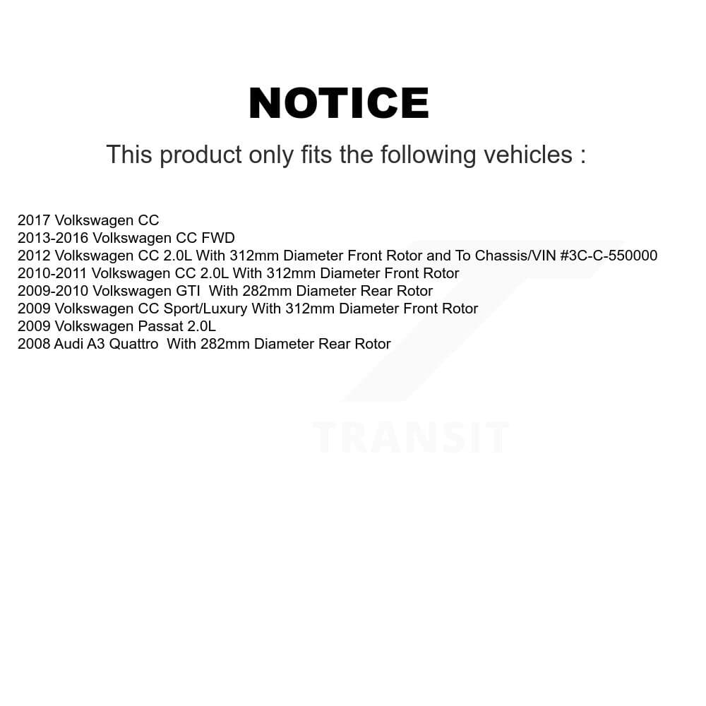 Transit Auto - KDA-101015 - Front and Rear Disc Brake Kits image 19