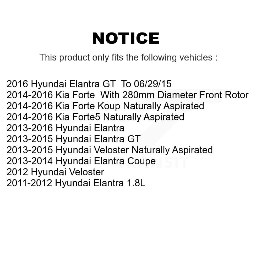 Transit Auto - KDA-101158 - Front and Rear Disc Brake Kits image 19