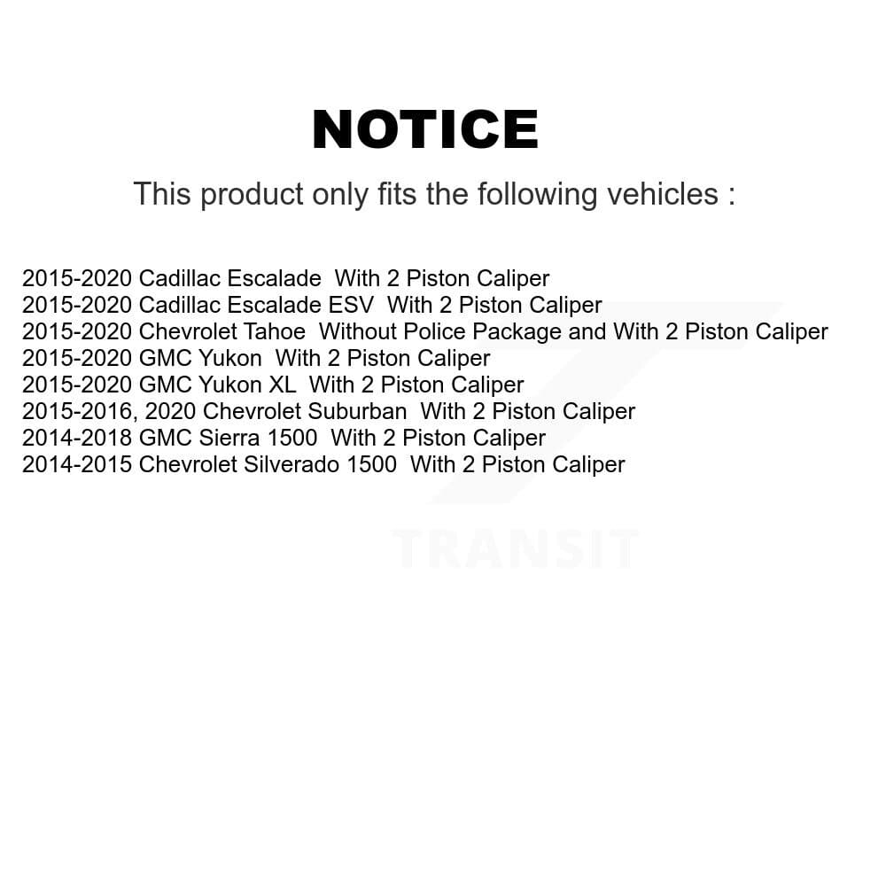 Transit Auto - KDA-101182 - Front and Rear Disc Brake Kits image 19
