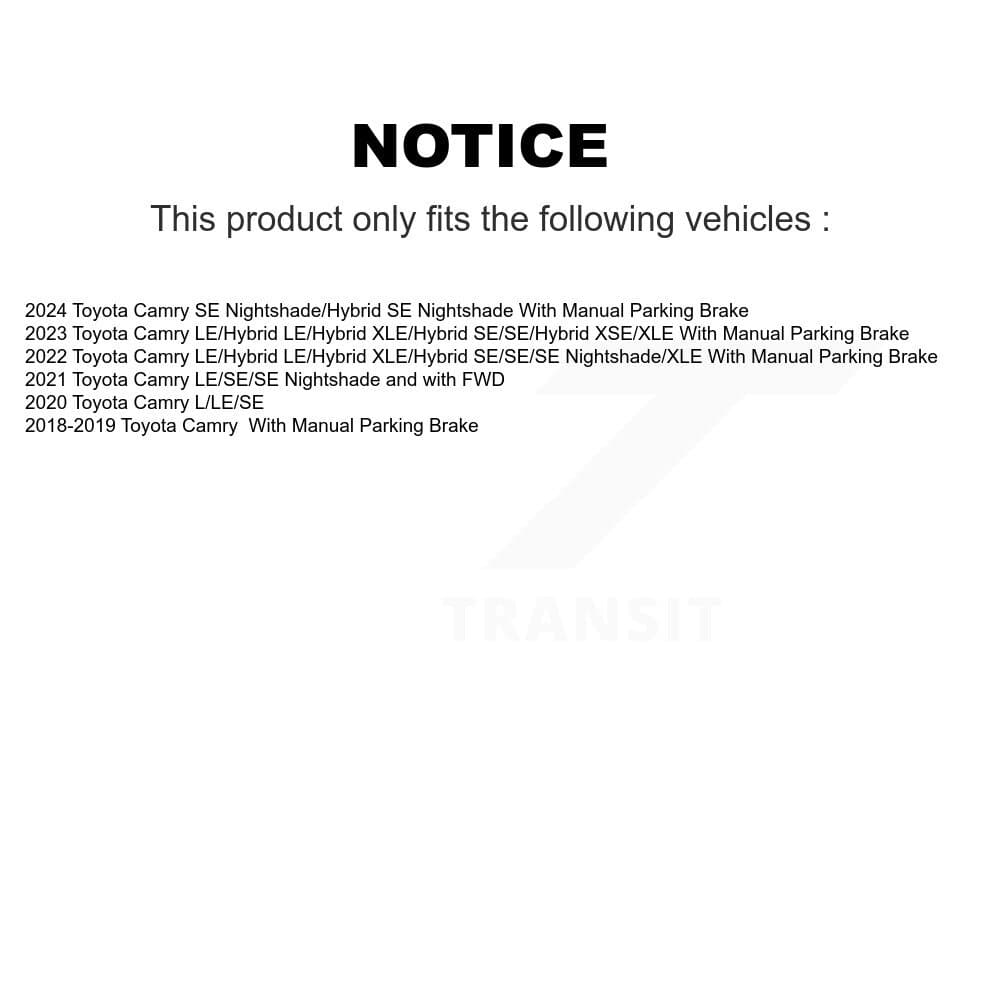 Transit Auto - KDA-101309 - Front and Rear Disc Brake Kits image 19