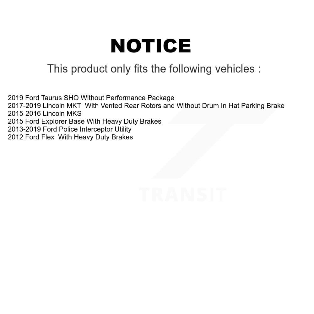 Transit Auto - KDA-101360 - Front and Rear Disc Brake Kits image 19