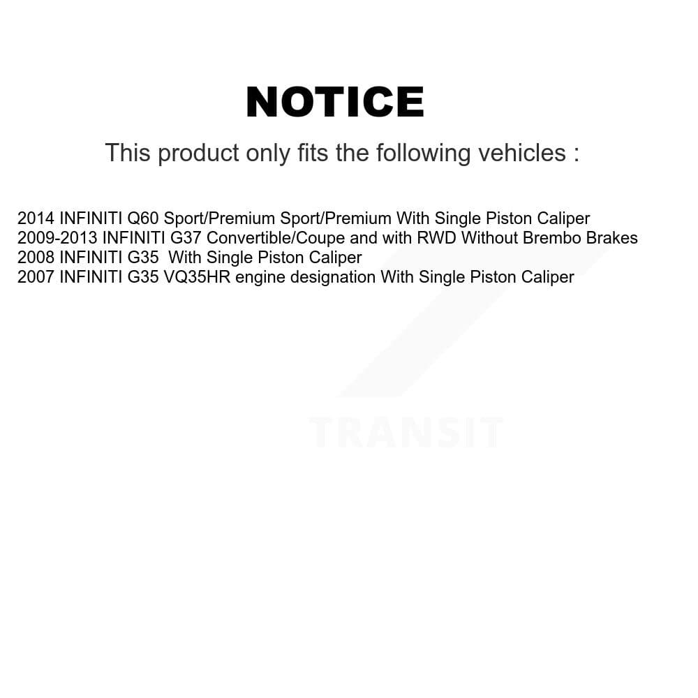 Transit Auto - KDA-101397 - Front and Rear Disc Brake Kits image 19