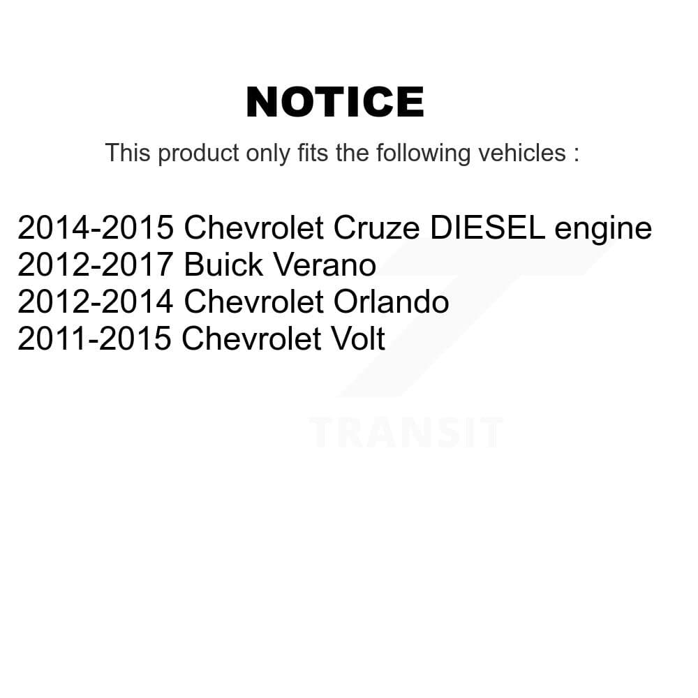 Transit Auto - KDA-101547 - Front and Rear Disc Brake Kits image 19
