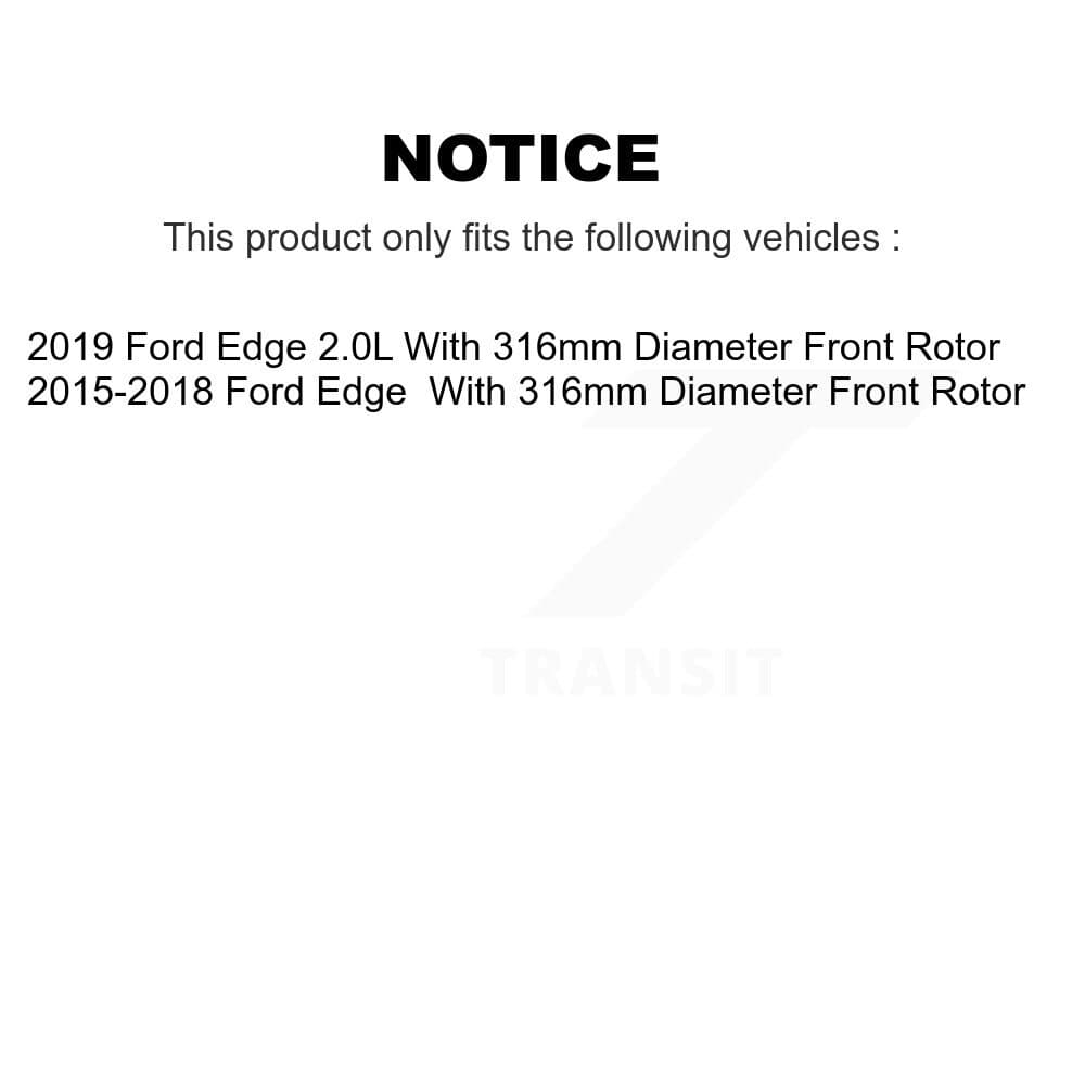 Transit Auto - KDA-101681 - Front and Rear Disc Brake Kits image 19