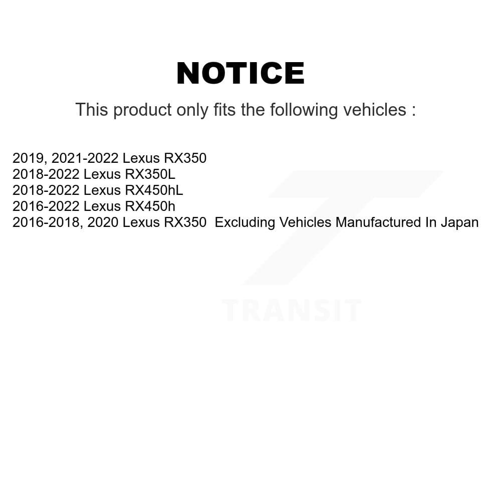 Transit Auto - KDA-101811 - Front and Rear Disc Brake Kits image 19