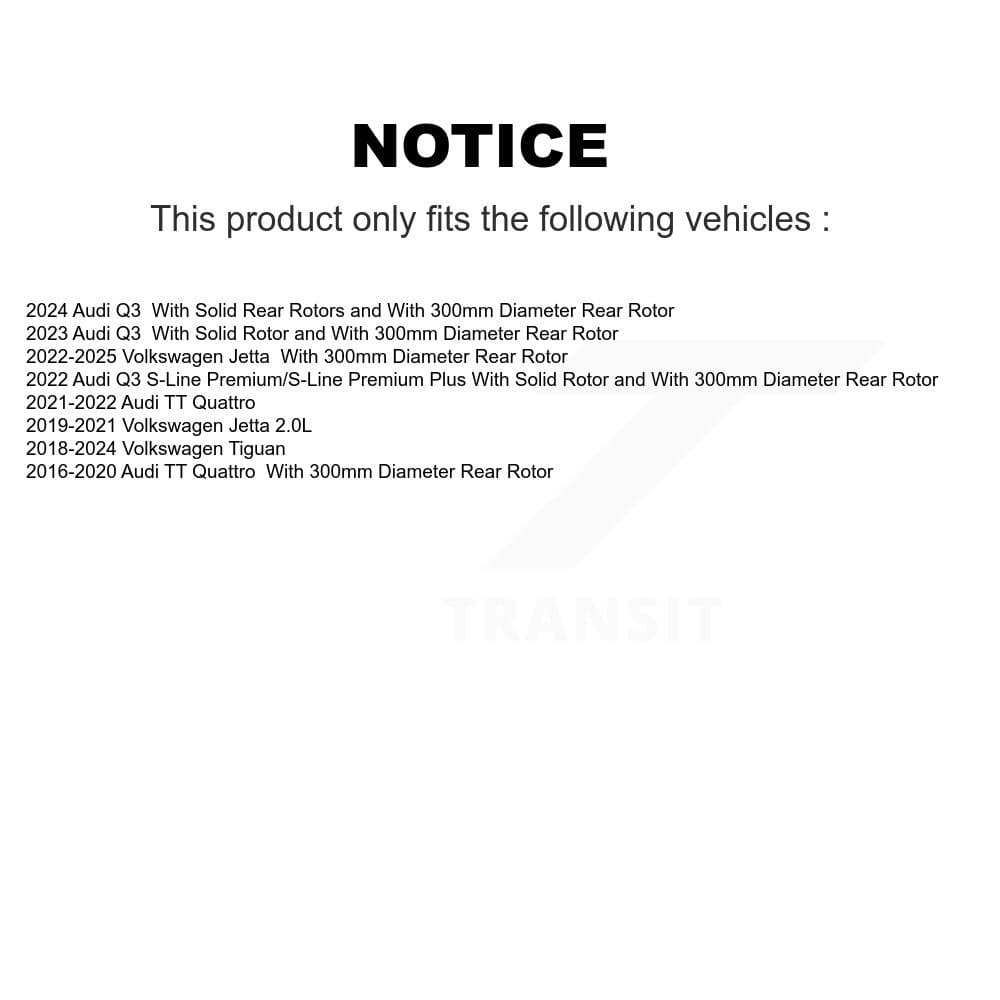 Transit Auto - KDA-101937 - Rear Disc Brake Kits image 19