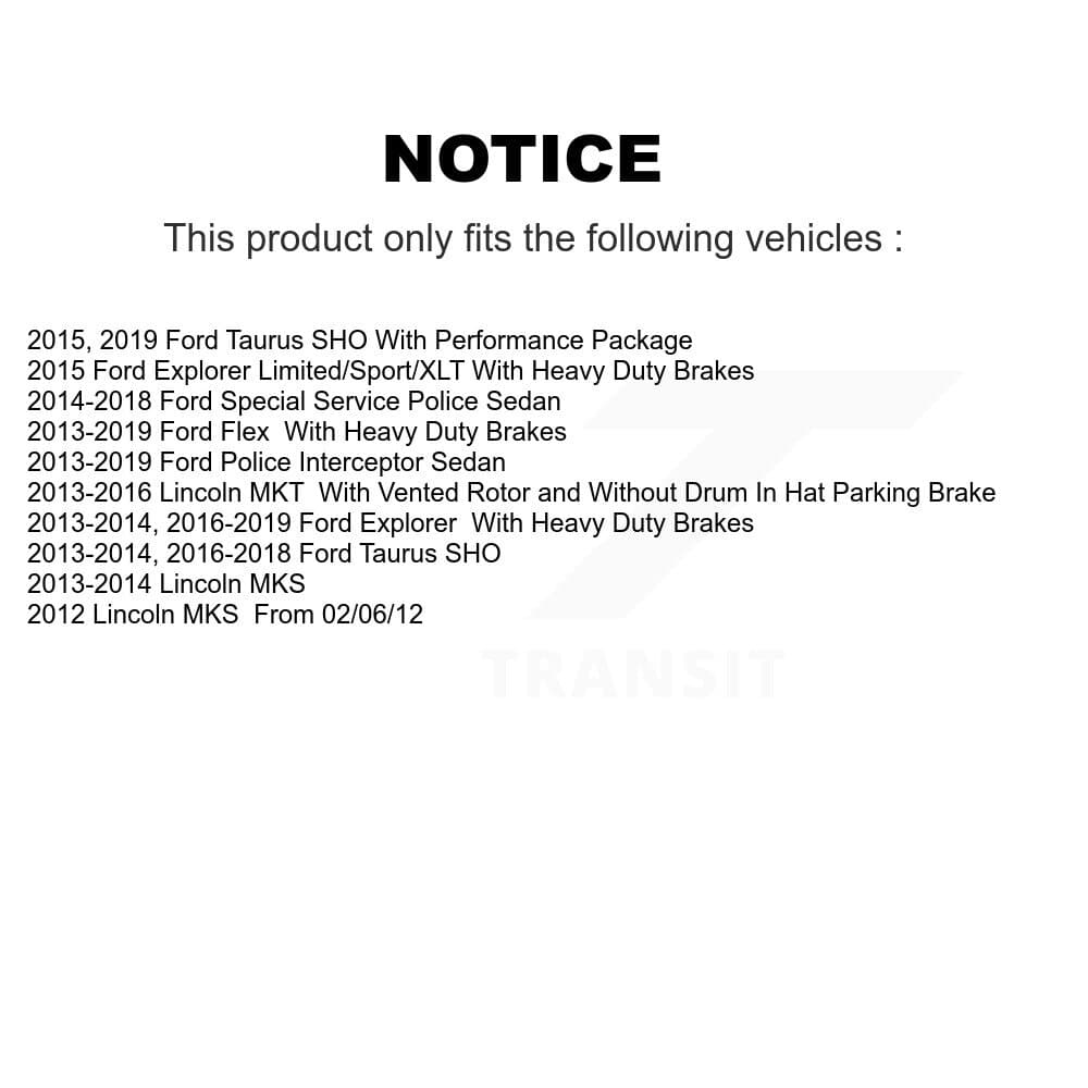 Transit Auto - KDA-102080 - Rear Disc Brake Kits image 19