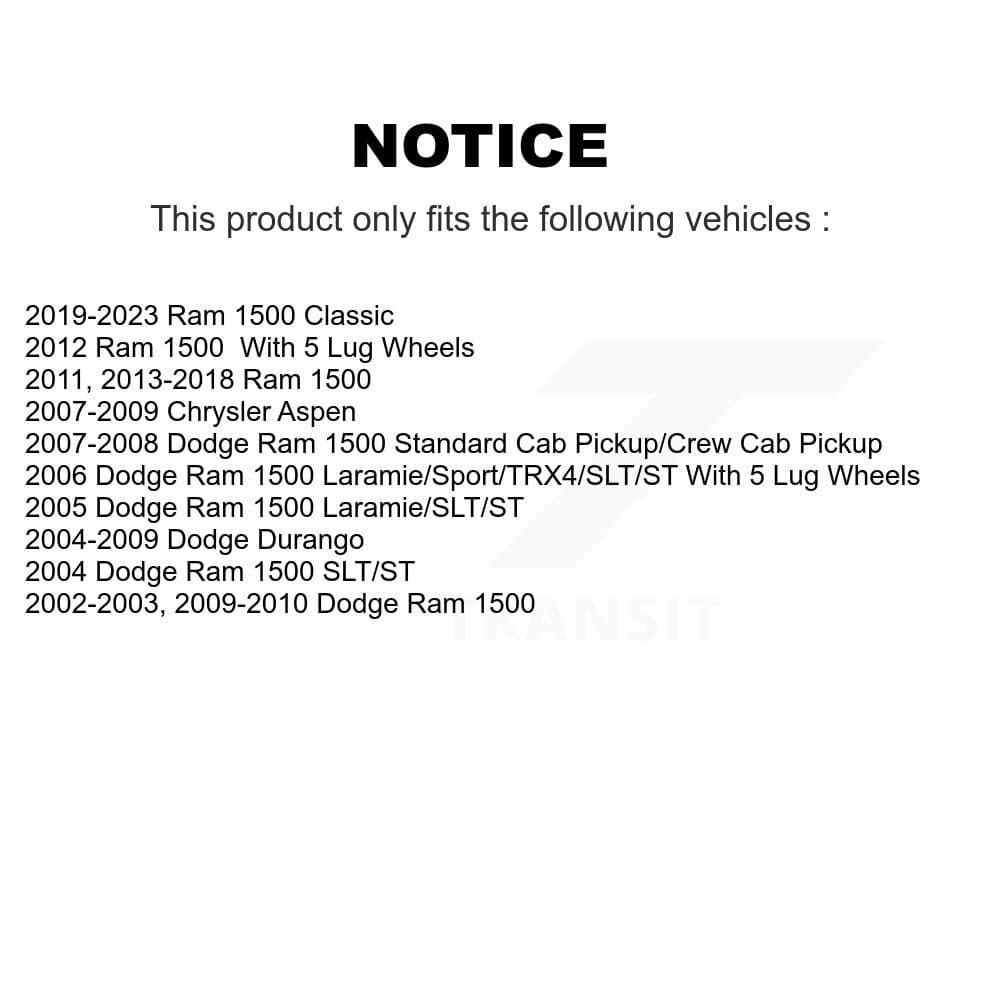 Transit Auto - KDA-102132 - Rear Disc Brake Kits image 19