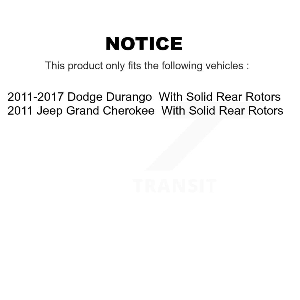 Transit Auto - KDA-102266 - Rear Disc Brake Kits image 19