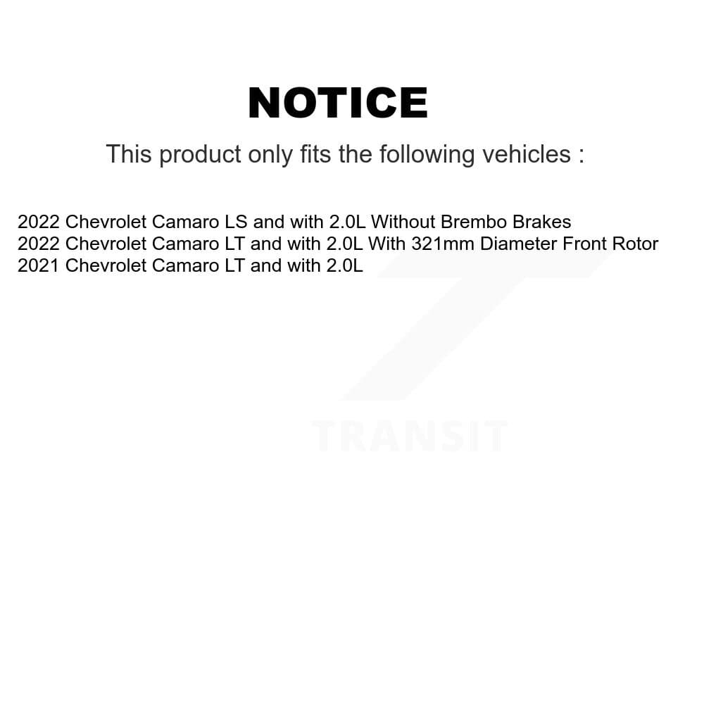 Transit Auto - KDA-102517 - Front and Rear Disc Brake Kits image 19