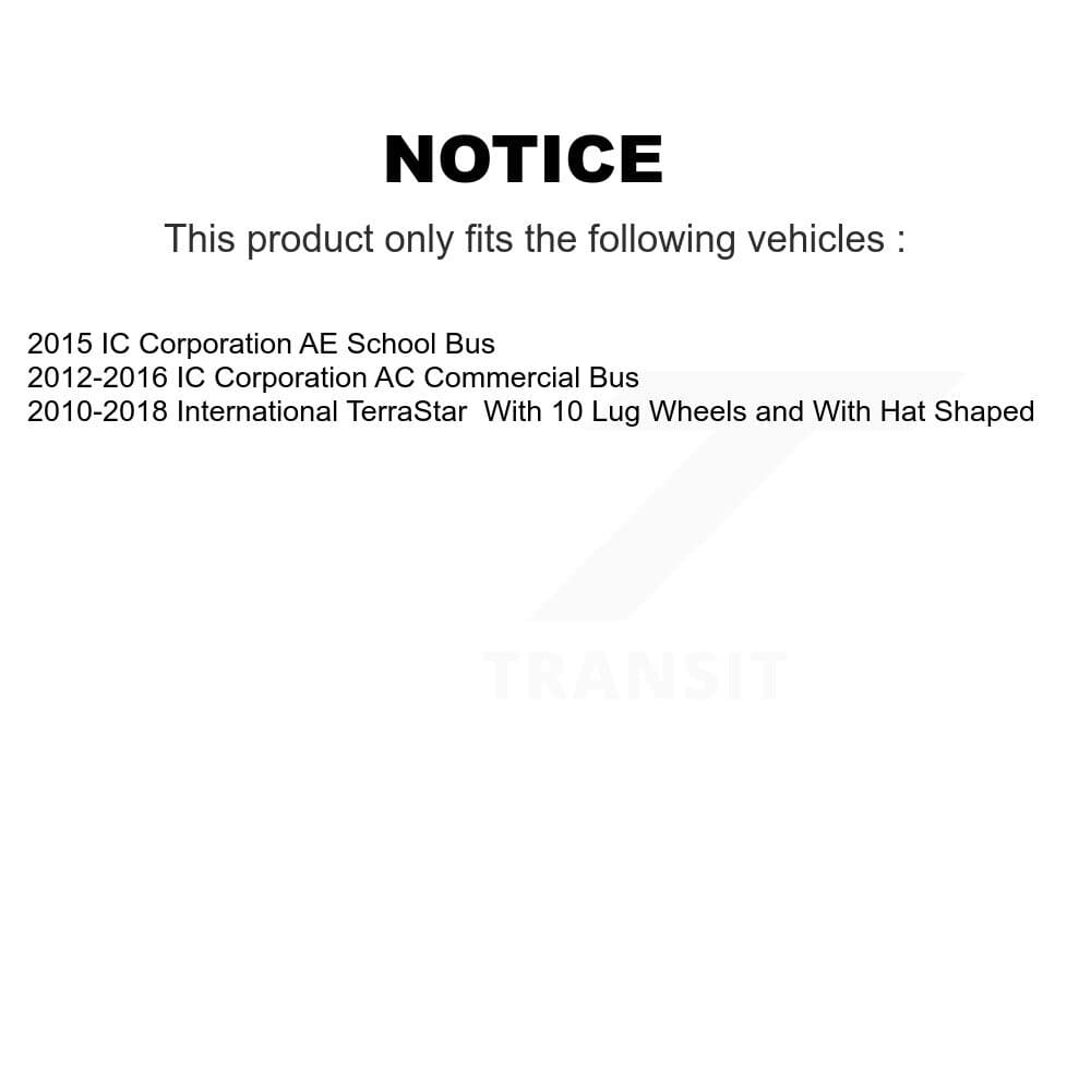 Transit Auto - KDA-102780 - Front Disc Brake Kits image 19