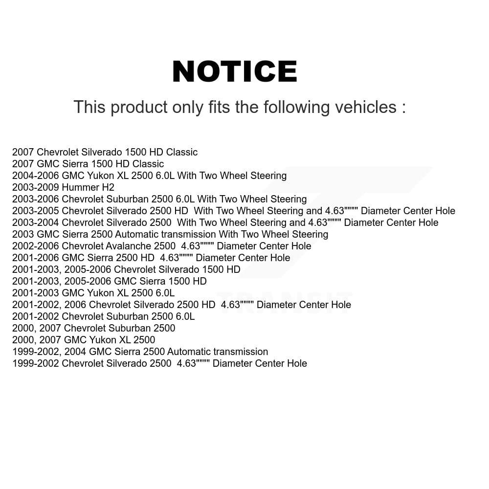 Transit Auto - KDA-102873 - Front and Rear Disc Brake Kits image 19