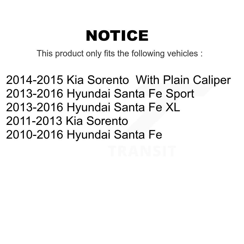 Transit Auto - KDA-102911 - Rear Disc Brake Kits image 19
