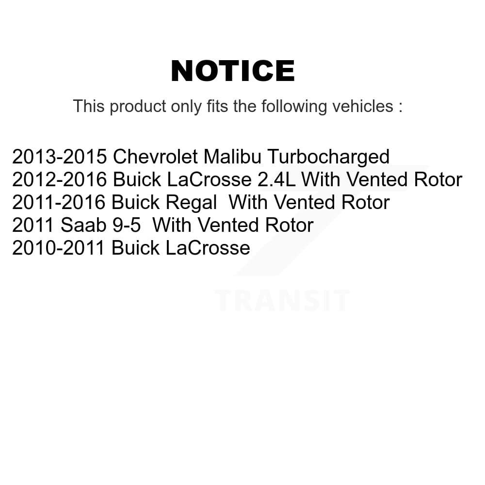 Transit Auto - KDA-102916 - Rear Disc Brake Kits image 19