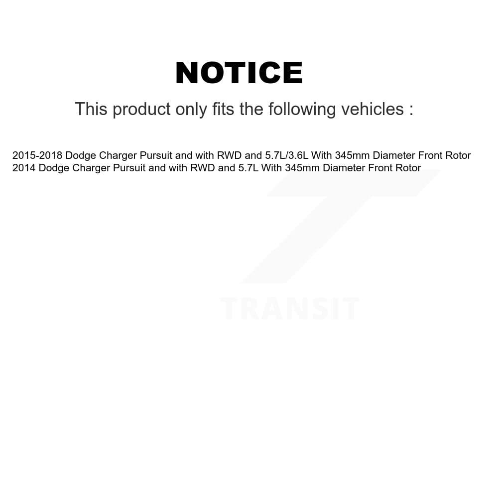 Transit Auto - KDA-102992 - Front Disc Brake Kits image 19