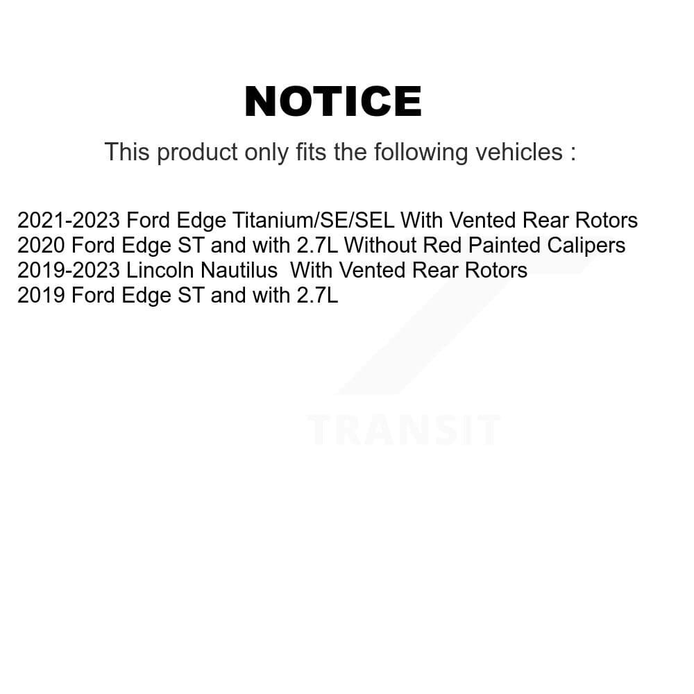 Transit Auto - KDA-103166 - Rear Disc Brake Kits image 19