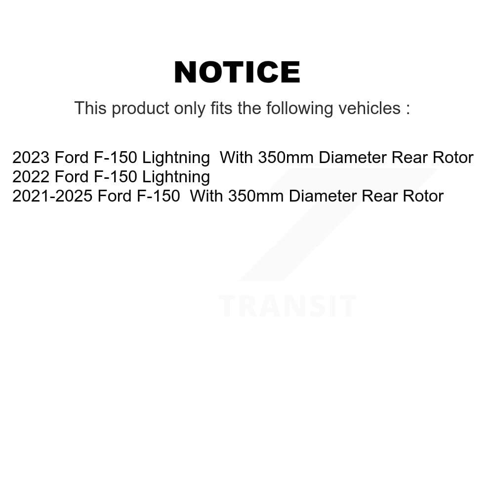 Transit Auto - KDA-103195 - Rear Disc Brake Kits image 19