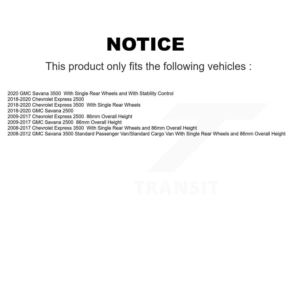 Transit Auto - KDA-103254 - Rear Disc Brake Kits image 19