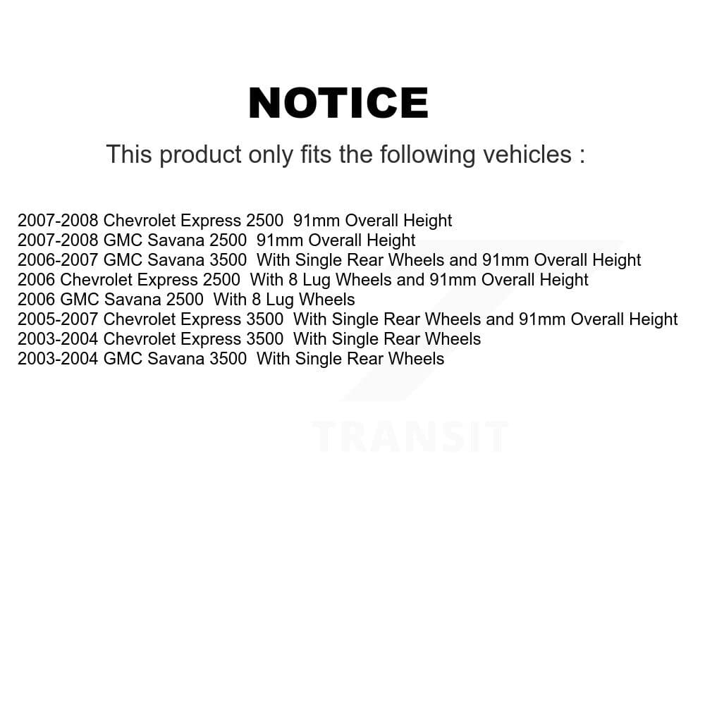 Transit Auto - KDA-103271 - Rear Disc Brake Kits image 19