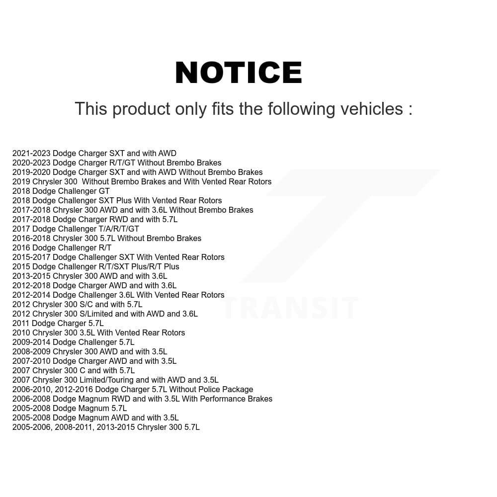 Transit Auto - KDA-103652 - Rear Disc Brake Kits image 19