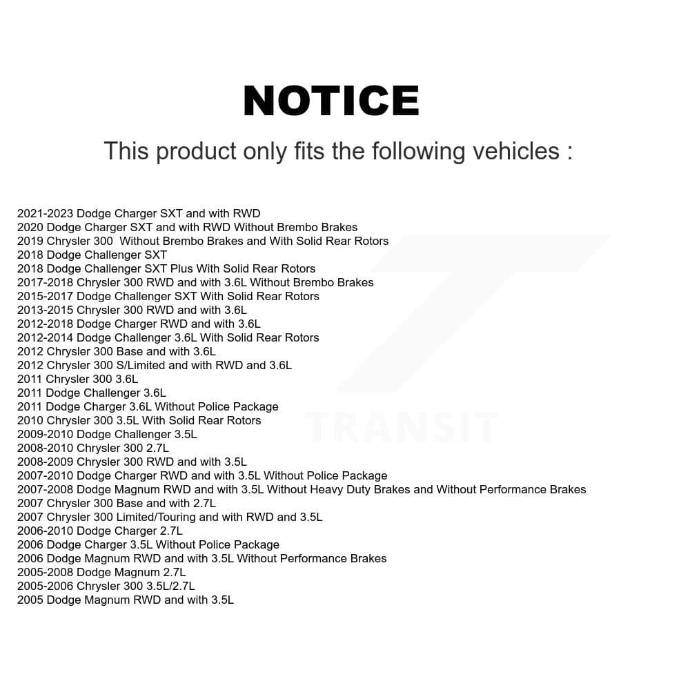 Transit Auto - KDA-103655 - Rear Disc Brake Kits image 19
