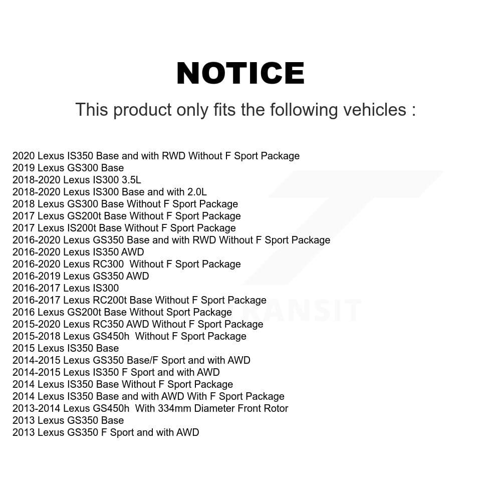 Transit Auto - KDC-100001 - Front and Rear Disc Brake Kits image 19