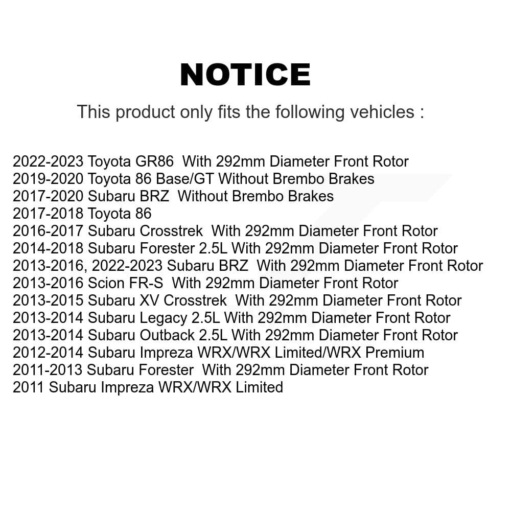 Transit Auto - KDC-100012 - Front Disc Brake Kits image 19