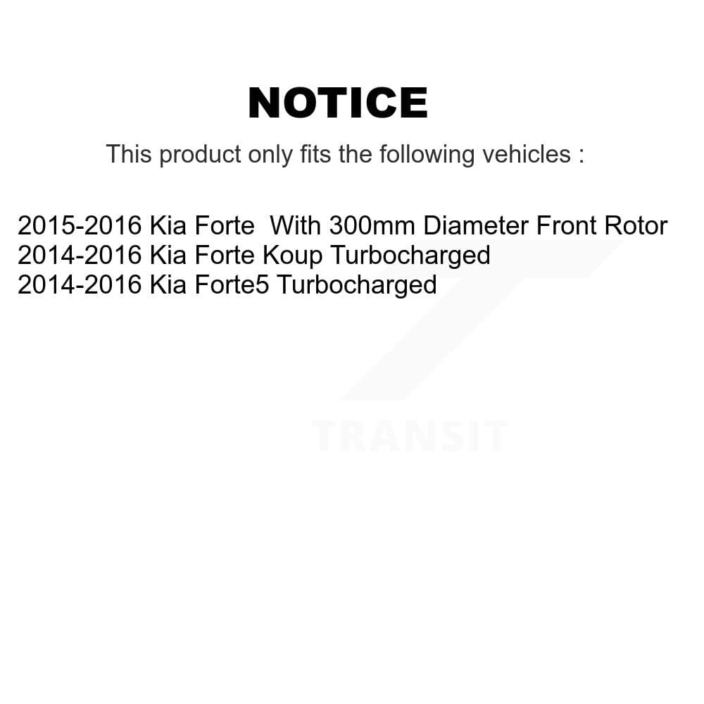 Transit Auto - KDC-100381 - Front and Rear Disc Brake Kits image 19