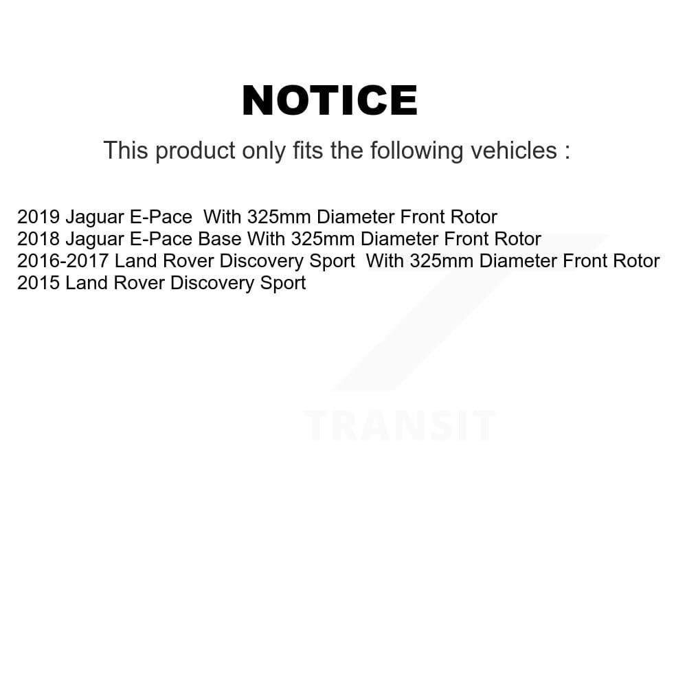 Transit Auto - KDC-100487 - Front and Rear Disc Brake Kits image 19