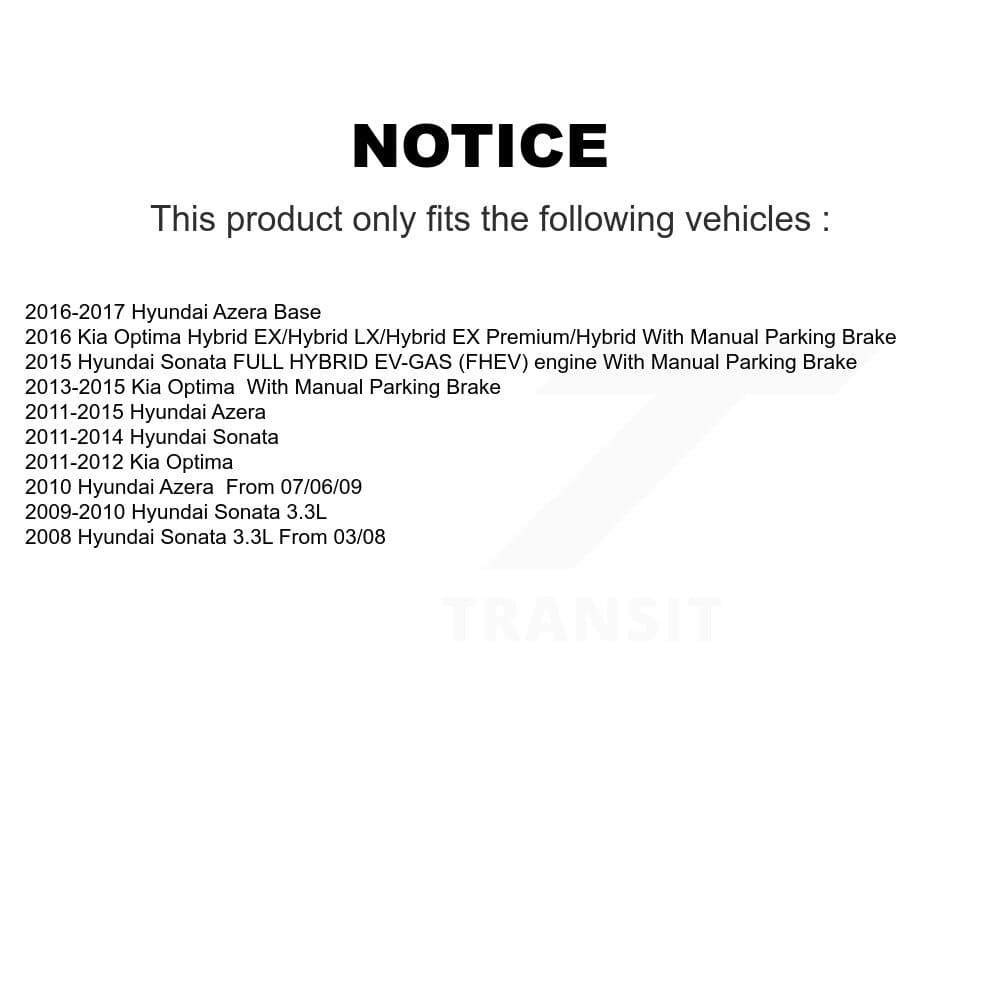 Transit Auto - KDC-100765 - Rear Disc Brake Kits image 19