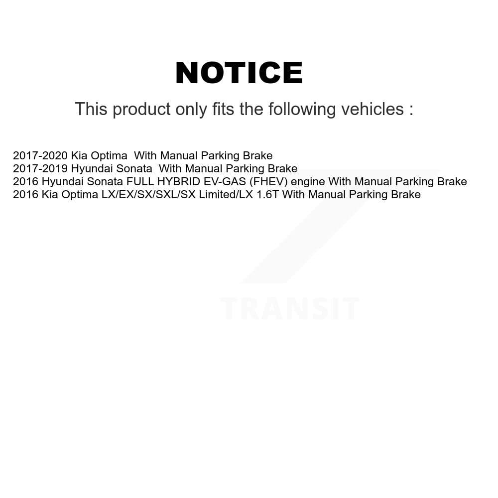 Transit Auto - KDC-100768 - Rear Disc Brake Kits image 19