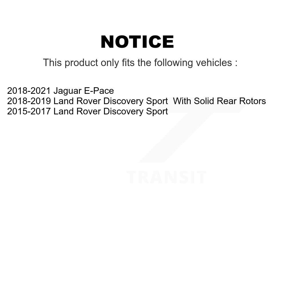 Transit Auto - KDC-100822 - Rear Disc Brake Kits image 19