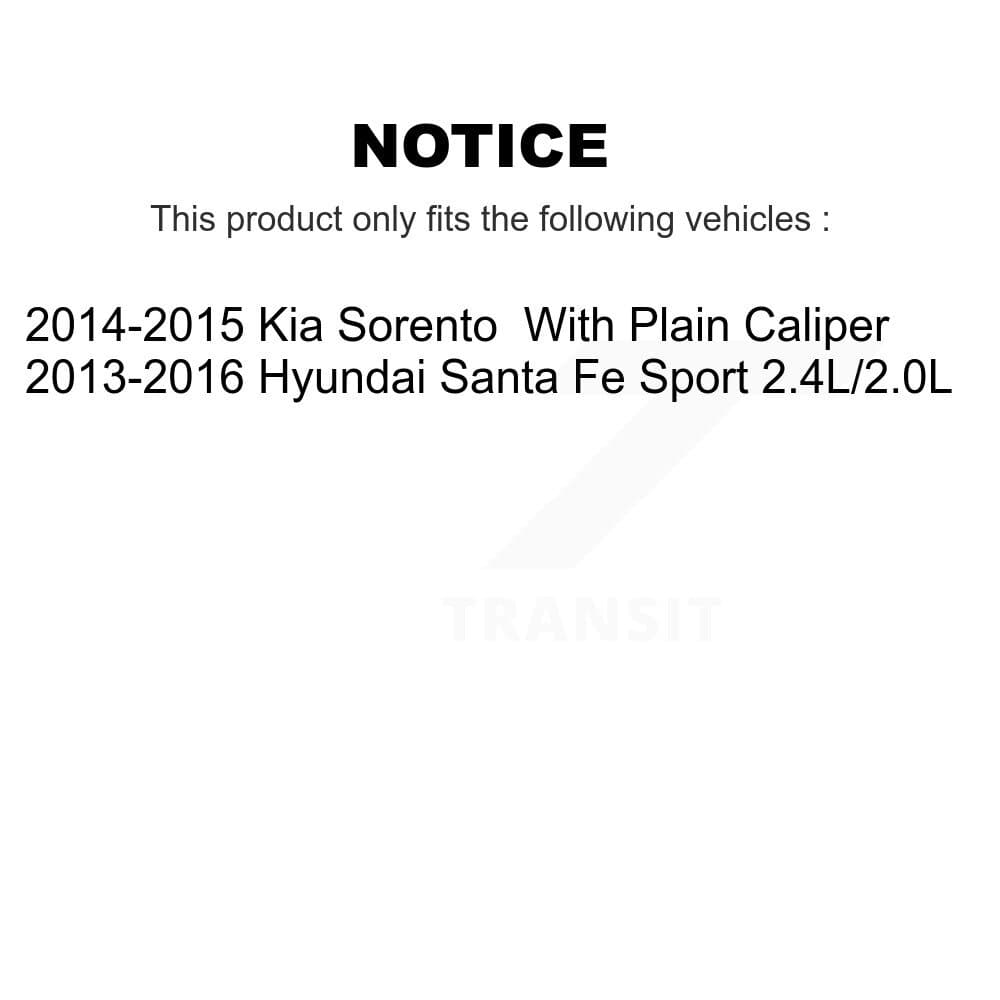 Transit Auto - KDC-101064 - Front and Rear Disc Brake Kits image 19