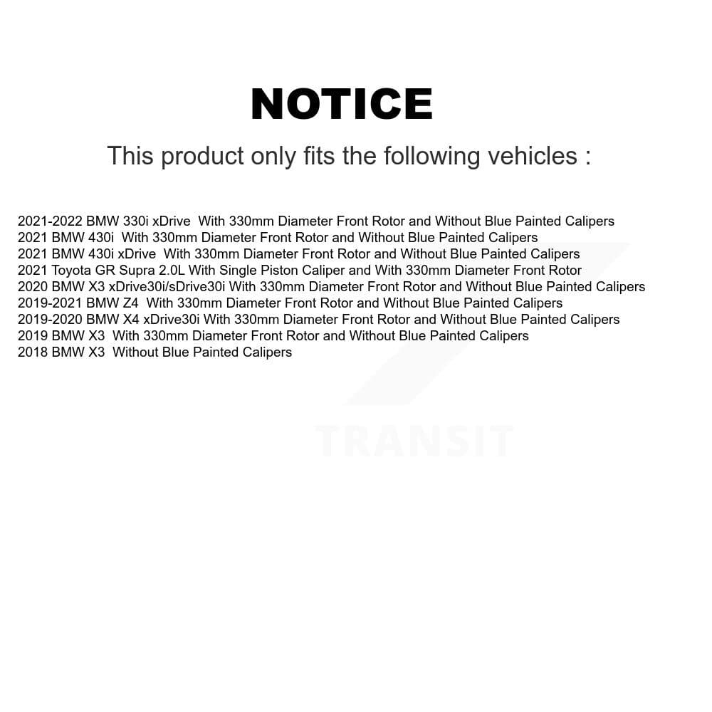 Transit Auto - KDC-101112 - Front Disc Brake Kits image 19
