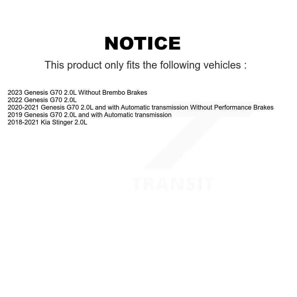 Transit Auto - KDC-101246 - Rear Disc Brake Kits image 19