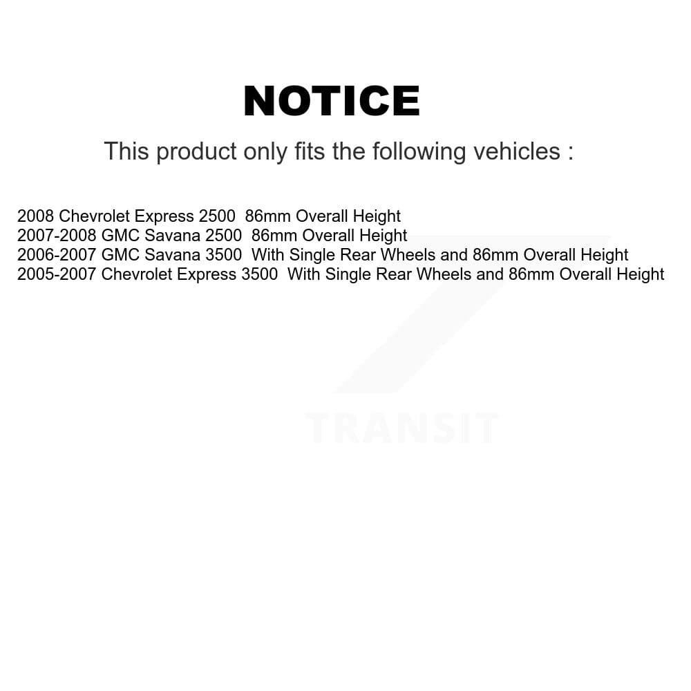 Transit Auto - KDC-101575 - Rear Disc Brake Kits image 19