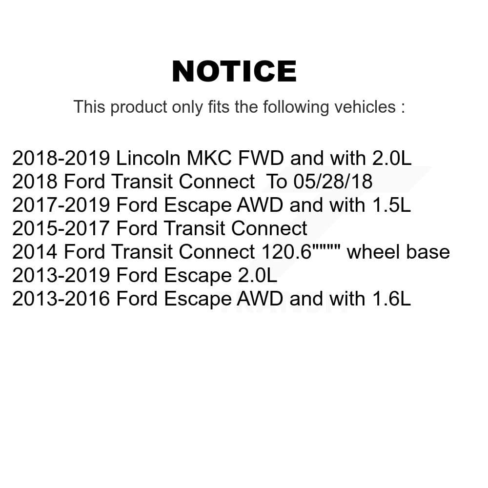 Transit Auto - KDF-100106 - Front Disc Brake Kits image 19