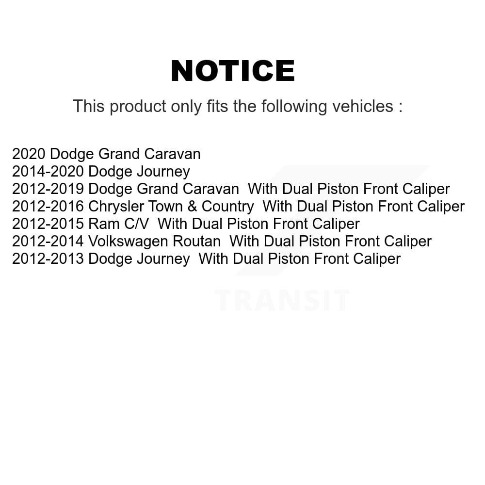 Transit Auto - KDF-100263 - Front and Rear Disc Brake Kits image 19
