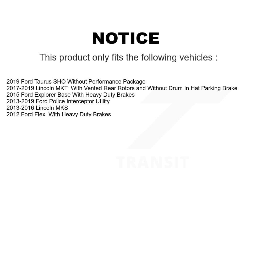 Transit Auto - KDF-100448 - Rear Disc Brake Kits image 19