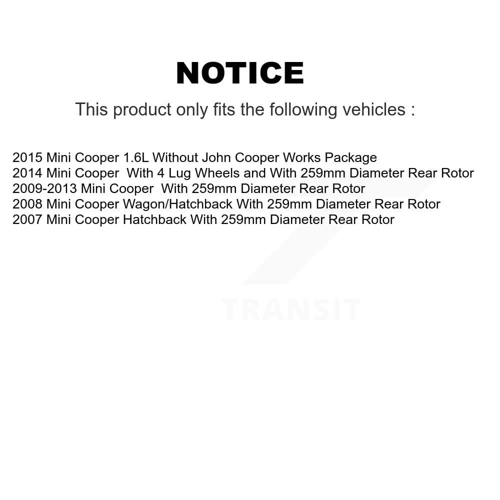 Transit Auto - KDF-100498 - Rear Disc Brake Kits image 19