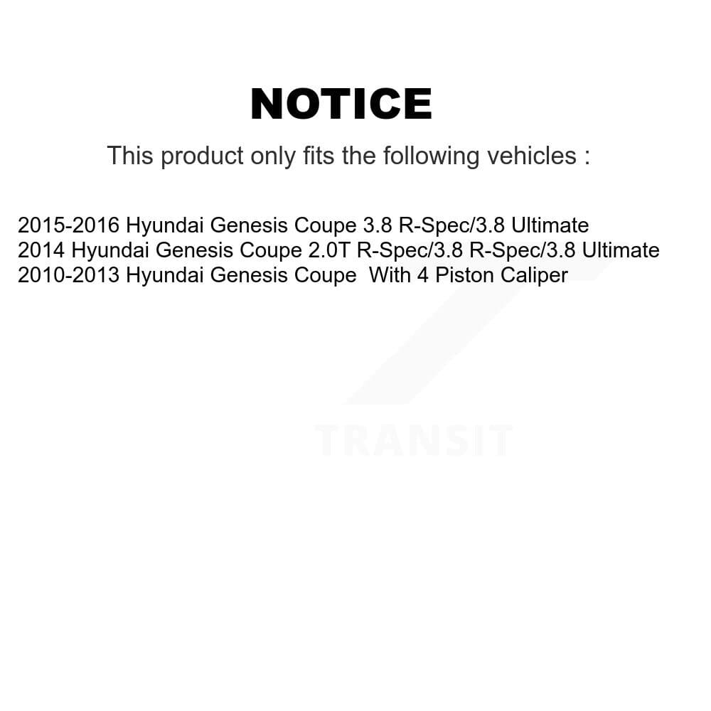 Transit Auto - KDF-100506 - Rear Disc Brake Kits image 19