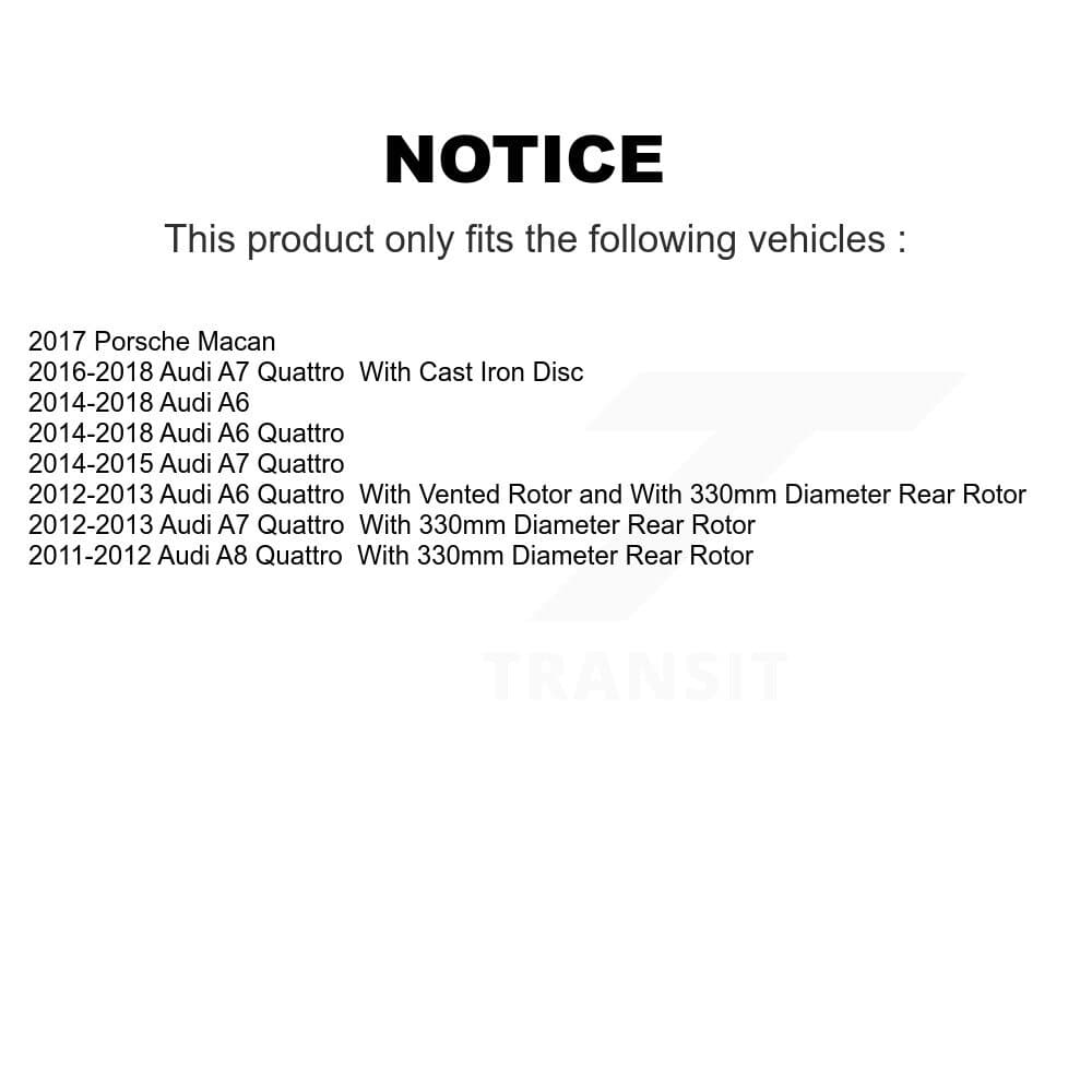 Transit Auto - KDF-100518 - Rear Disc Brake Kits image 19