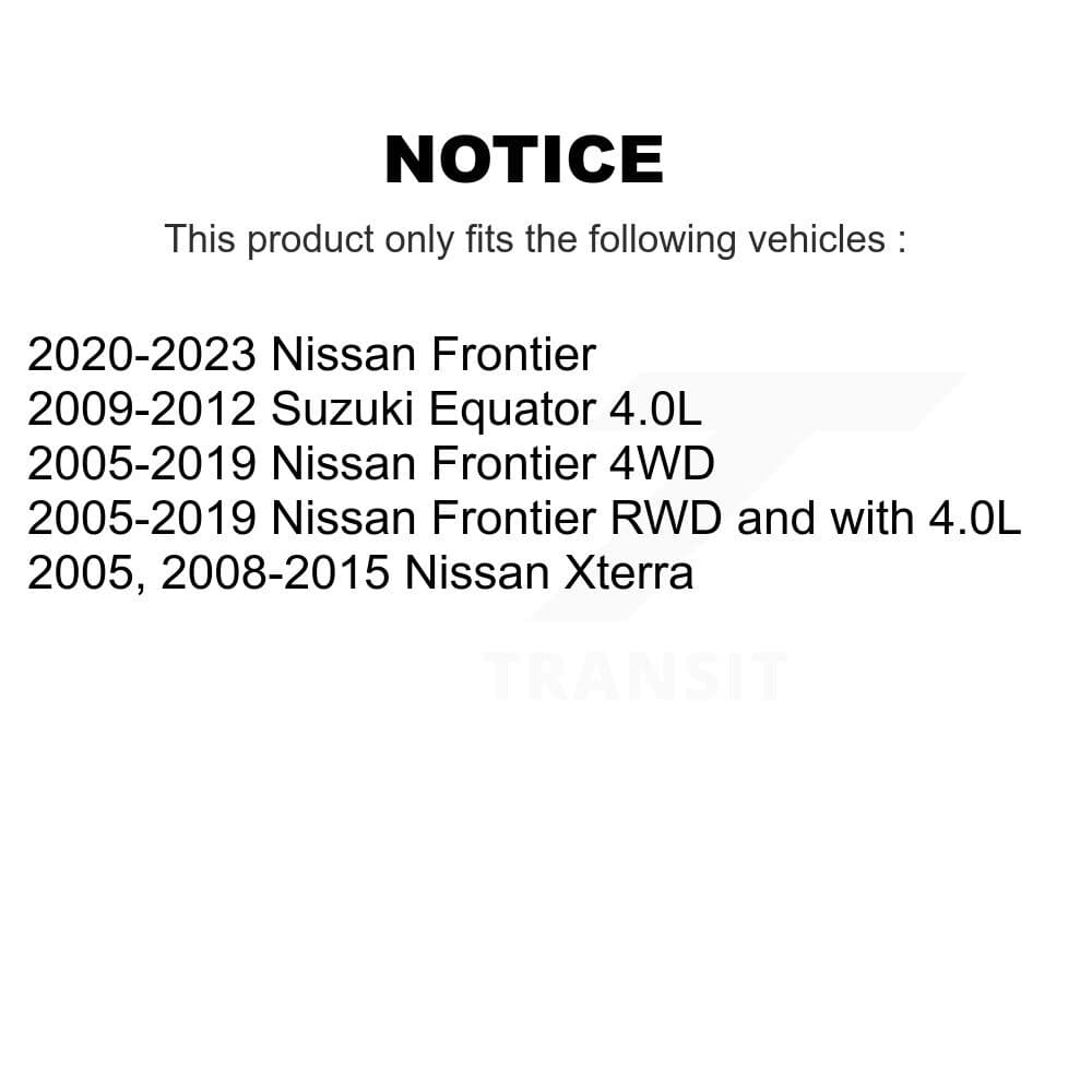 Transit Auto - KDF-100810 - Front and Rear Disc Brake Kits image 19