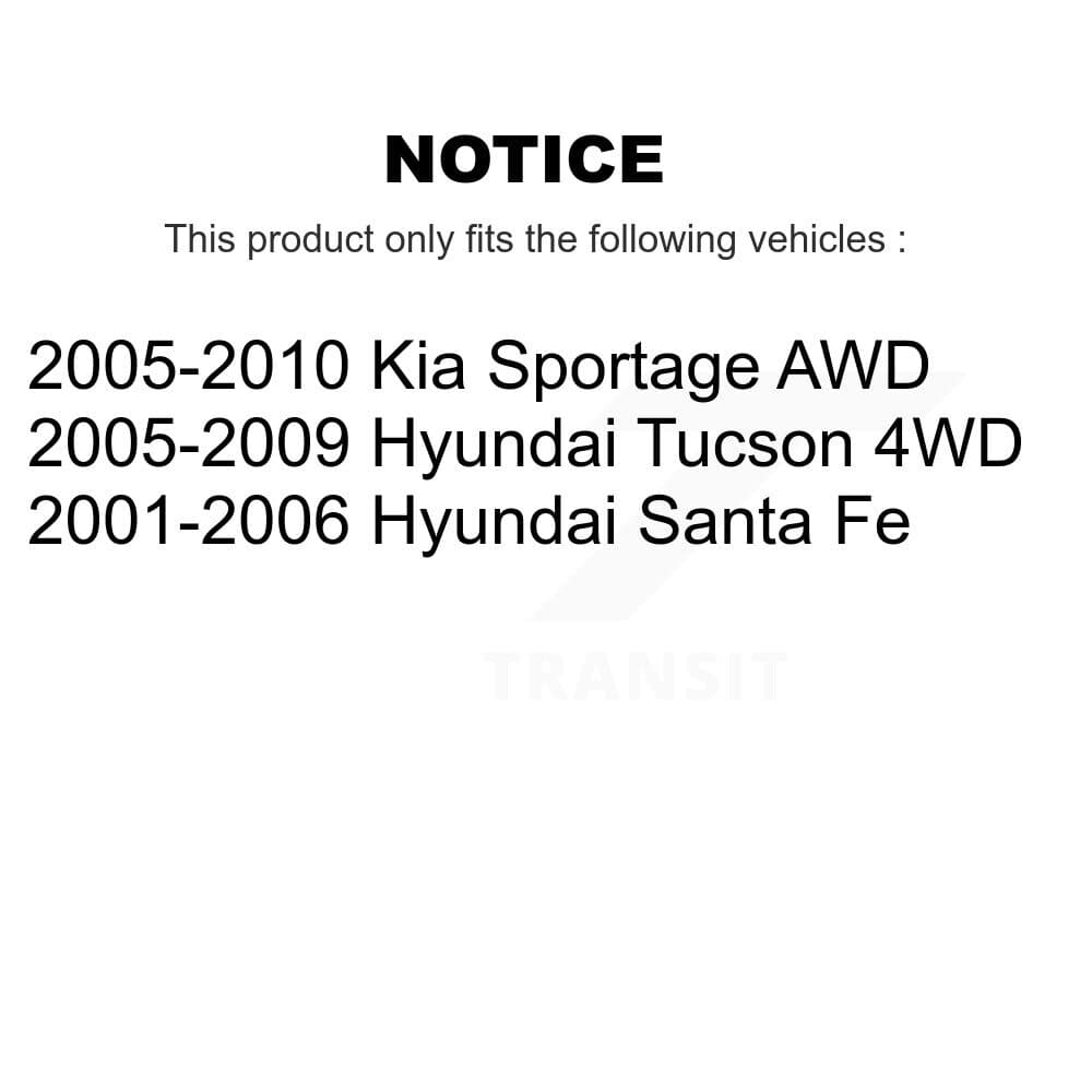Transit Auto - KDF-100887 - Rear Disc Brake Kits image 19