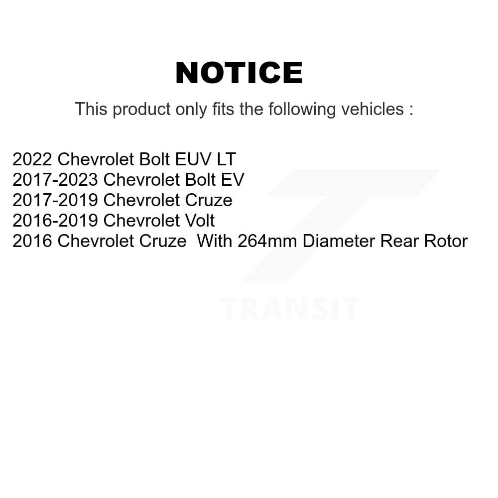 Transit Auto - KDF-100956 - Front and Rear Disc Brake Kits image 19