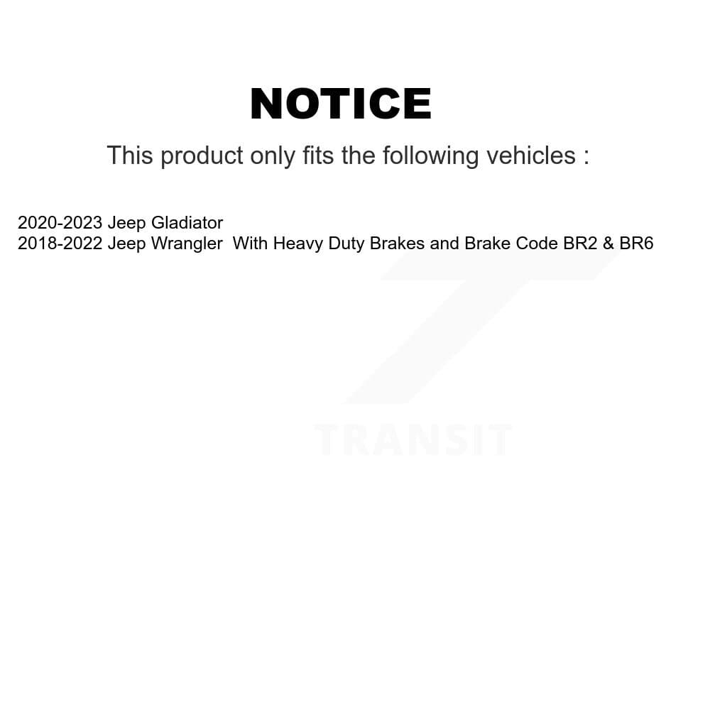 Transit Auto - KDF-101008 - Front Disc Brake Kits image 19