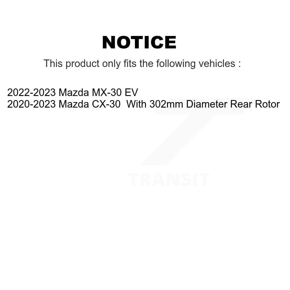 Transit Auto - KDF-101083 - Rear Disc Brake Kits image 19