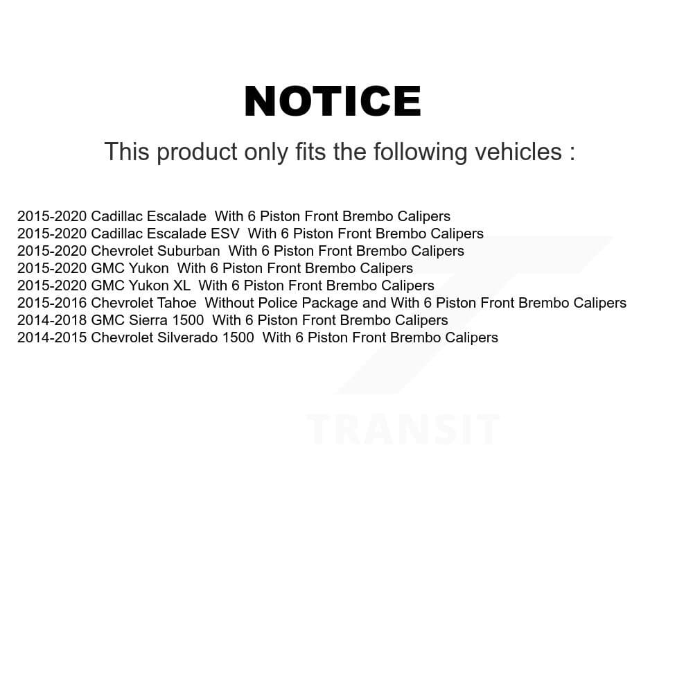 Transit Auto - KDF-101250 - Front Disc Brake Kits image 19