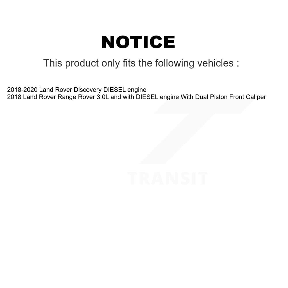 Transit Auto - KDF-101286 - Front and Rear Disc Brake Kits image 19